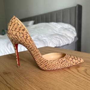 Christian Louboutin Iriza cork 100